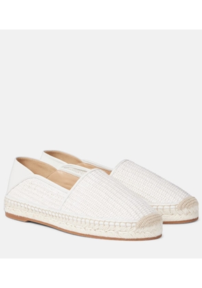 Manolo Blahnik Espadra raffia espadrilles