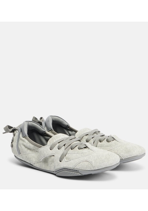 Acne Studios Suede ballet flats