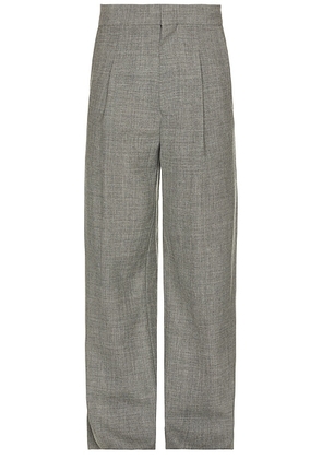 Fear of God Single Pleat Wide Leg Trousers in Titanium - Grey. Size 46 (also in ).