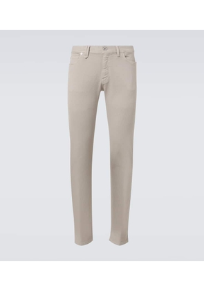 Brioni Mid-rise slim jeans