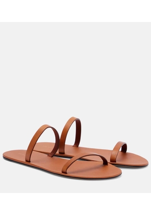 The Row Helena leather sandals