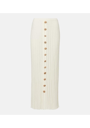 Christopher Esber Sundial Shell cotton-blend maxi skirt