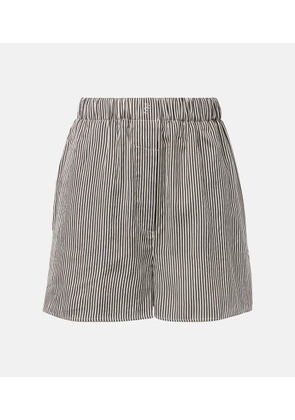 The Frankie Shop Lui striped shorts