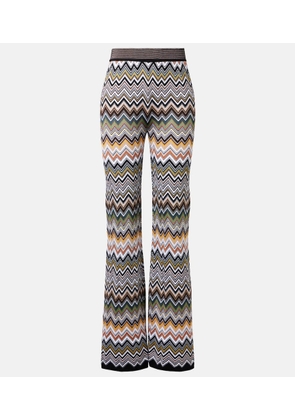 Missoni Zigzag high-rise flared pants