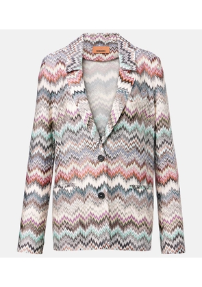 Missoni Zigzag single-breasted blazer
