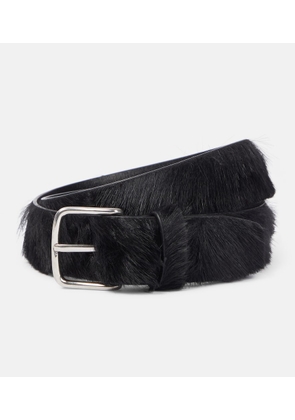 The Row Calf hair belt