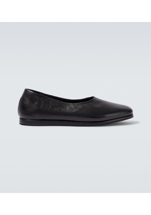Saman Amel City leather slip-on shoes