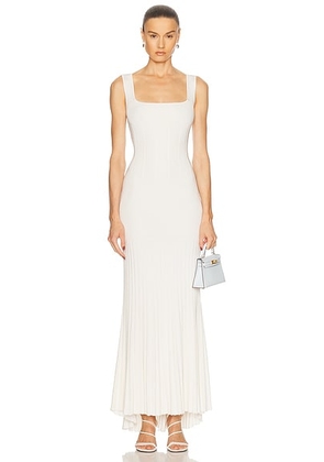 GALVAN Atlanta Gown in White - White. Size L (also in ).