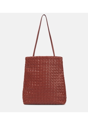 The Row Lilou woven leather shoulder bag
