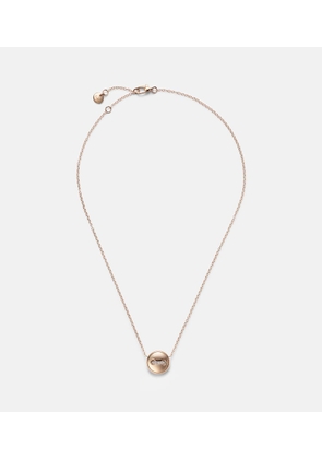 Pomellato Pom Pom Dot 18kt rose gold pendant necklace with turquoise and diamonds