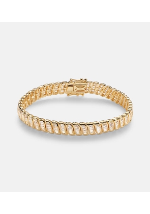 Anita Ko 18kt gold bracelet with diamonds