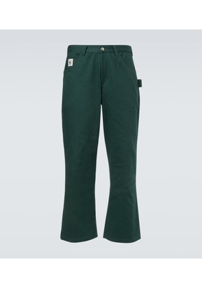 Bode Knolly Brook cotton twill straight pants