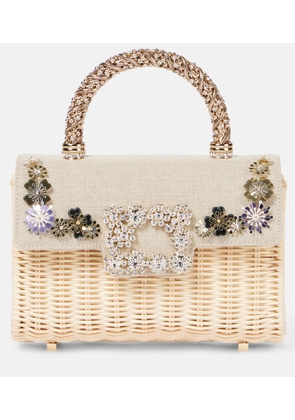 Roger Vivier Jewel Efflorescence Mini tote bag