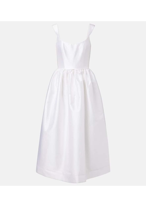 Markarian Apple cotton and silk midi dress