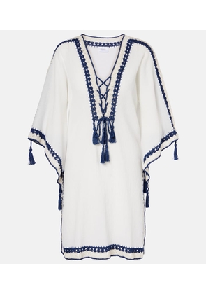 Anna Kosturova Crochet cotton kaftan