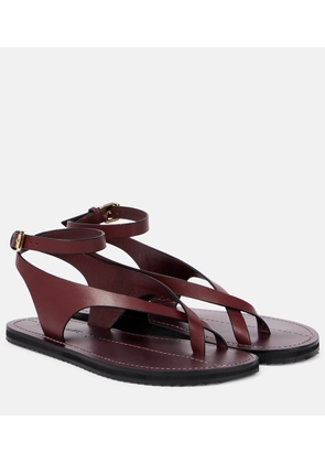 A.Emery Millar leather sandals