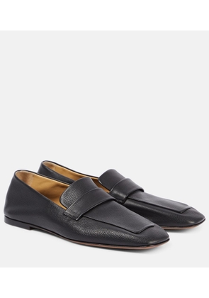 The Row Leather loafers