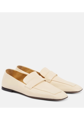 The Row Leather loafers