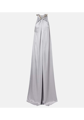 Stella McCartney Embellished satin gown