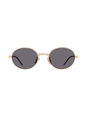 Givenchy Gv Speed Sunglasses in Shiny Endura Gold & Smoke - Metallic Gold. Size all.
