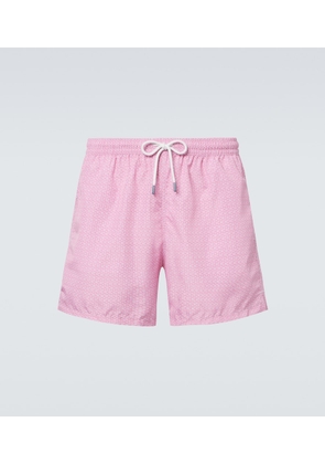 Fedeli Madeira printed swim trunks