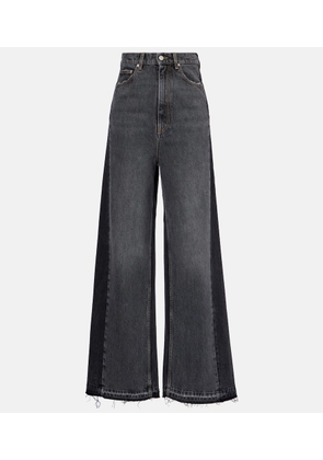 Stella McCartney High-rise wide-leg jeans