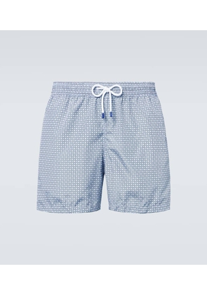 Fedeli Madeira printed swim trunks
