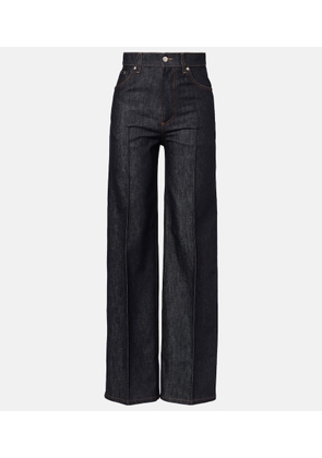 Stella McCartney Mid-rise wide-leg jeans