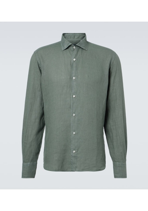 Fedeli Nick linen shirt
