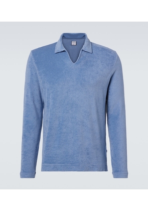 Fedeli Peter cotton terry polo shirt