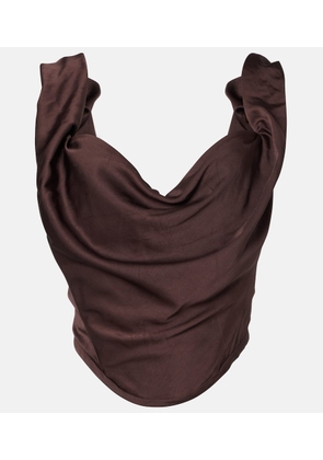 Vivienne Westwood Sunday draped corset