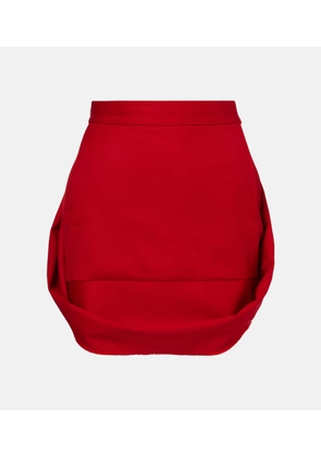 Vivienne Westwood Mini Frame wool miniskirt