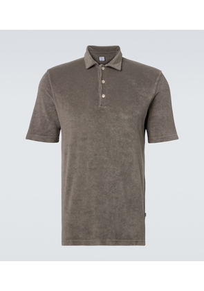Fedeli Mondial cotton terry polo shirt