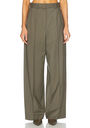 HEIRLOME Antonella Trouser in Pewter Green - Green. Size 2 (also in 8).