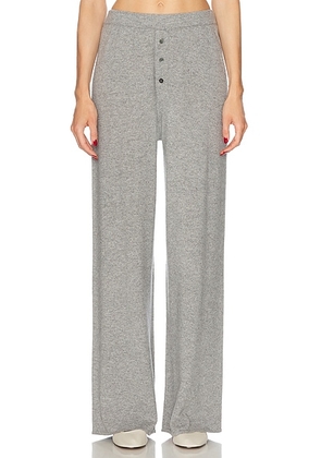Guest In Residence Everywhere Cashmere Pant in Heather Grey - Grey. Size M (also in XL).