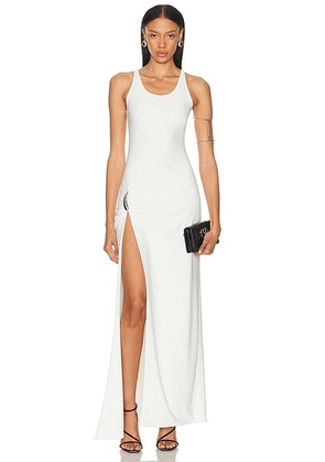 Grace Ling Claw Slip Dress in Ivory - Ivory. Size S/M (also in M/L).