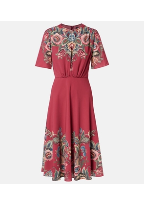 Etro Paisley crepe jersey maxi dress