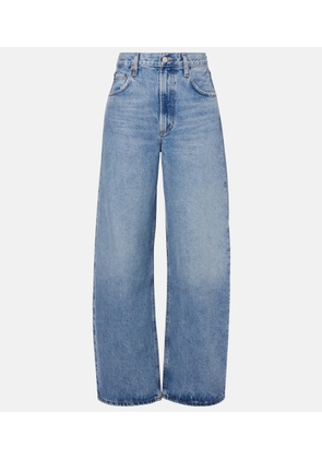 Agolde Low Curve mid-rise wide-leg jeans