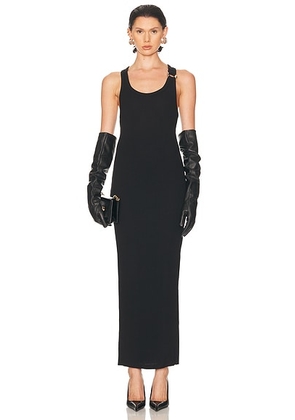 Jean Paul Gaultier Piercing Long Dress in Black - Black. Size L (also in M, S, XS).