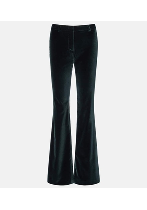 Etro Cotton velvet flared pants