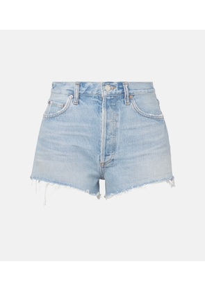 Agolde Ridley high-rise denim shorts