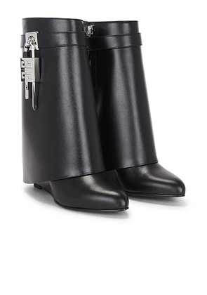 Givenchy Shark Lock Pant Ankle Boot in Black - Black. Size 36 (also in 39).
