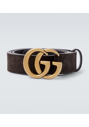 Gucci GG Marmont suede belt