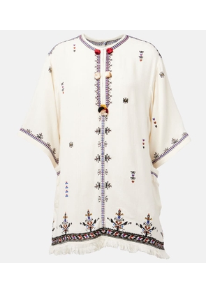 Marant Etoile Kressy embroidered minidress