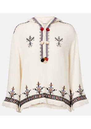 Marant Etoile Kameya embroidered top