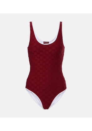 Gucci GG terrycloth jersey swimsuit
