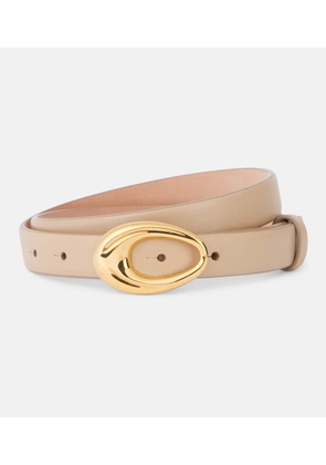 Khaite Olivia leather belt