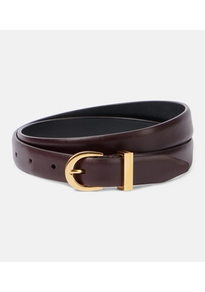 Khaite Luna leather belt