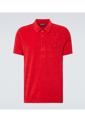 Vilebrequin Cotton-blend terry polo shirt