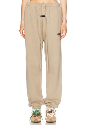 Fear of God ESSENTIALS Fleece Jogger in Desert Sand - Beige. Size XL (also in ).